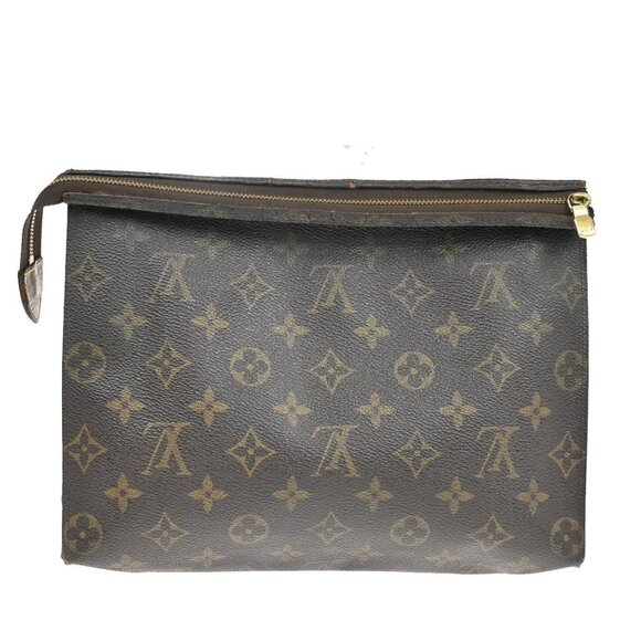 LOUIS VUITTON Poche Toilette 26 Clutch Pouch Bag Monogram Leather M47542 08EF415 - Picture 4 of 15